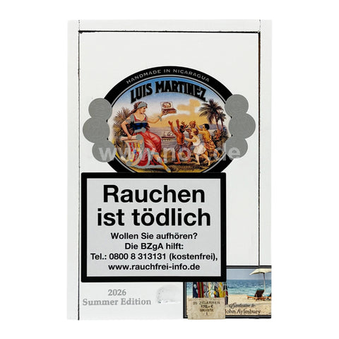 Luis Martinez Silver Summer Edition Torpedo 6x52 ++Limited Edition++