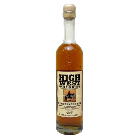 High West Rendezvous Rye Whiskey 0,7l