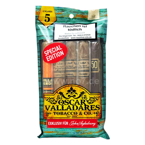 Oscar Valladares John Aylesbury Special Edition Freshpack  Robusto (5er)