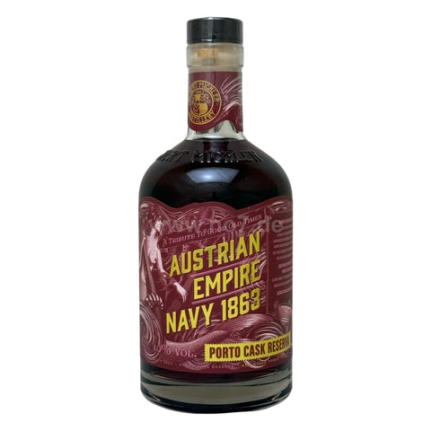 Austrian Empire Navy Reserve 1863 Port Cask  0,7l