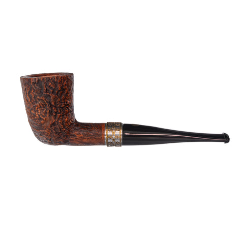 Pfeife Mastro de Paja Rococo sandgestrahlt braun Shape 2