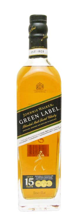 Johnnie Walker Green Label Blended Malt 15 Jahre 0,7l