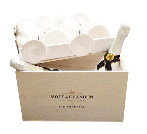 Moet Imperial ICE Set 2 Fl. & 4 Gläser in HK - Moet & Chandon  0,75l