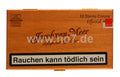 John Aylesbury Jacob van Meer Slanke Corona Zigarettenkiste aus Holz mit Warnhinweis zum Rauchen