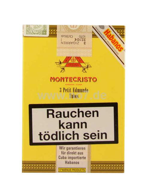 Montecristo Petit Edmundo Tubos