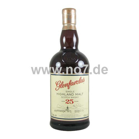 Glenfarclas 25 Jahre Single Malt Whisky  0,7l