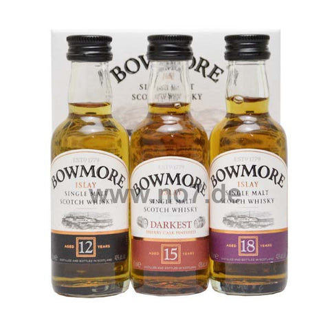 Bowmore Distillers Collection Miniatures   0,15l