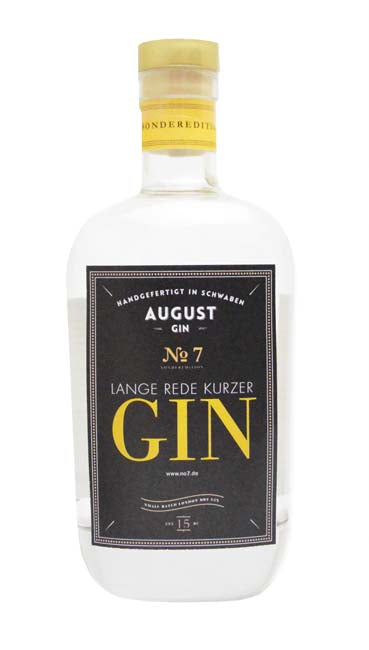 Lange Rede Kurzer Gin No 7 London Dry Gin WOW-Edition - August 0,7l