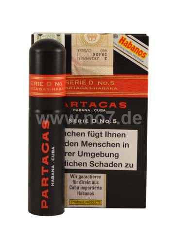Partagas Serie D No.5 Tubos A/T