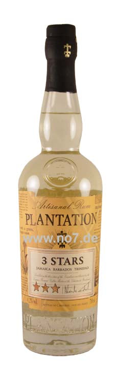 Plantation 3 Stars White  0,7l