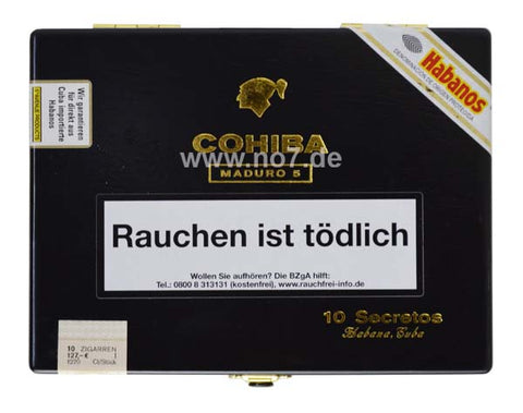 Cohiba Maduro 5 Secretos