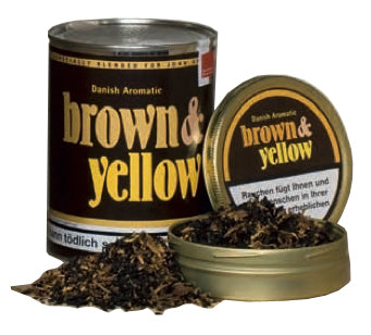 John Aylesbury brown & yellow