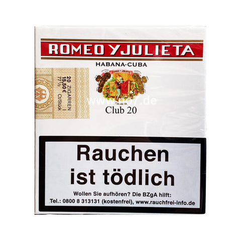 Romeo y Julieta  Club (20er)