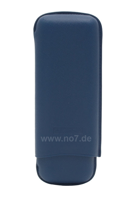 Zigarrenetui M. Wess blau Double Toro 2er