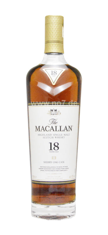 Macallan Sherry Oak 18 Jahre 0,7l