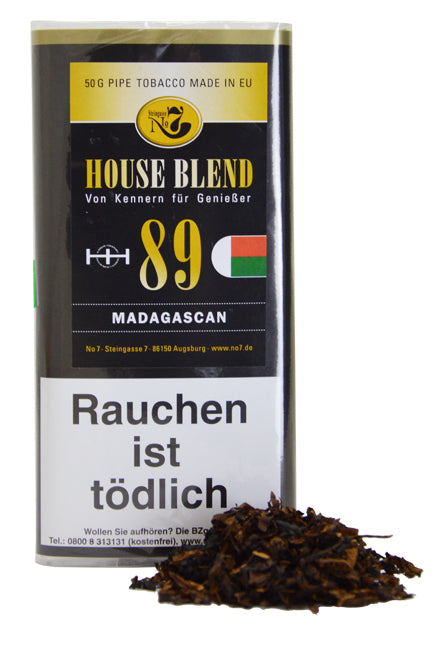 House Blend No. 89 Madagascan (früher:88 Vanille) (50g)