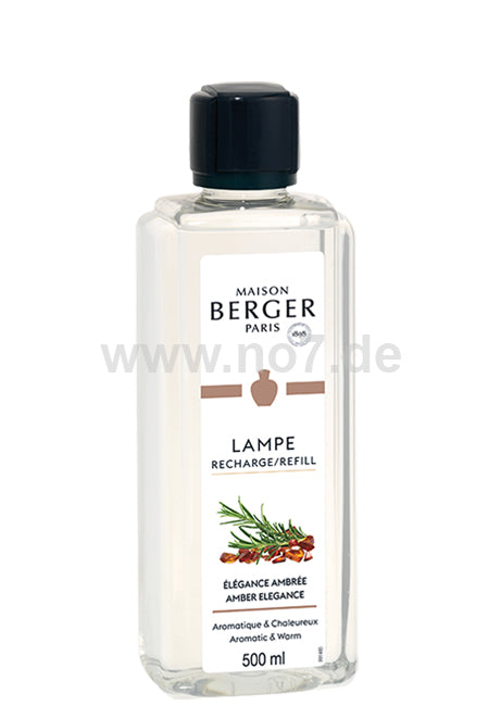 Eleganter Amber / Elégance Ambrée 0,5l - Lampe Berger