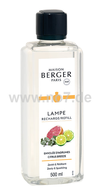 Pikante Zitrusfrische / Envolée d`Agrumes 0,5l - Lampe Berger