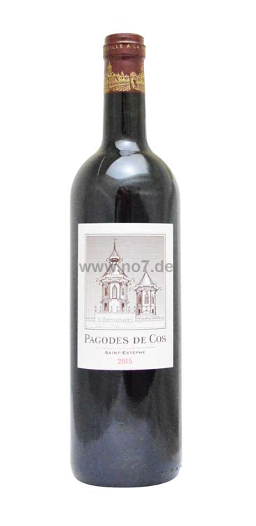 Pagodes de Cos 2016 AOC Zweitwein Chateau Cos d´Estournel St.-Estèphe 0,75l