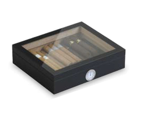 Humidor-Set London Schwarz (15 Zig.)