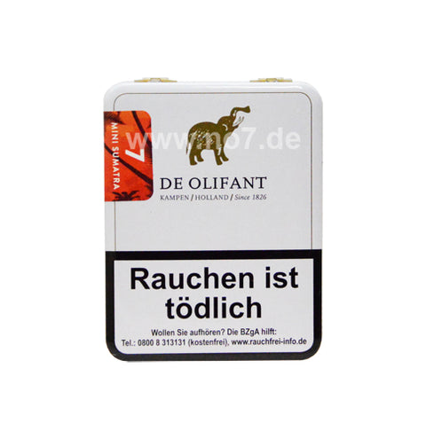 De Olifant Mini Cigarillos Sumatra (7er)