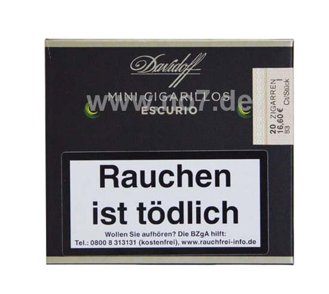 Davidoff  Mini Cigarillos Escurio (20er)