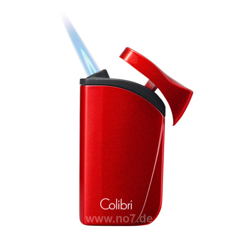 Feuerzeug Falcon rot metallic 1er Jet  COLIBRI