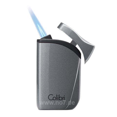 Feuerzeug Falcon anthrazit metallic 1er Jet  COLIBRI