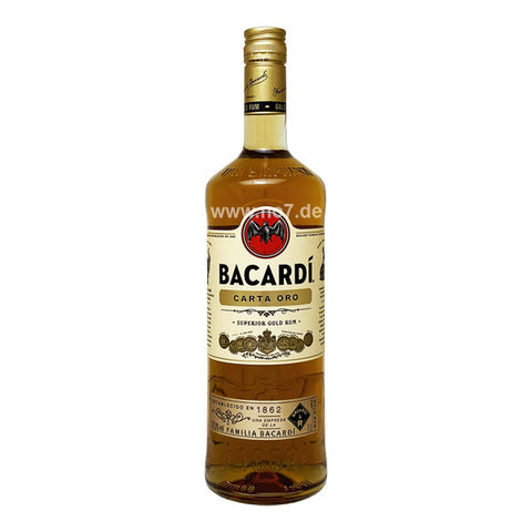 Bacardi Carta Oro Rum 1,0l