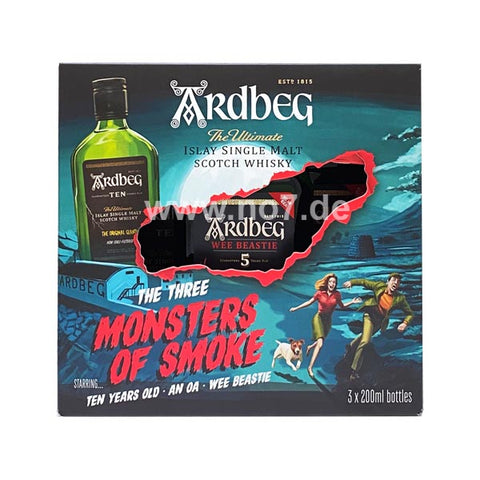 Ardbeg Monsters of Smoke 3 x 0,2l