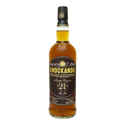 Knockando Master Reserve 21 Jahre  0,7l