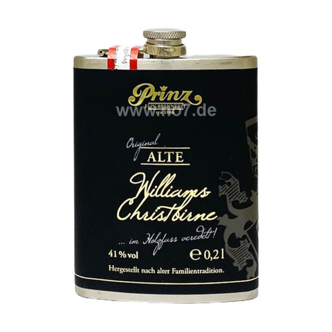 Alte Williams-Christ-Birne Flachmann - Prinz 0,2l