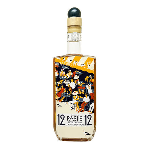 12/12 Pastis de Saint Tropez Rendezvous en Terrasse 0,7l