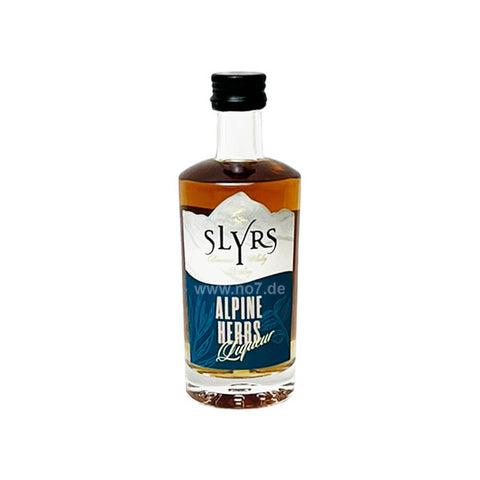 Slyrs Alpine Herbs Whisky Liqueur  MINIATUR  0,05l