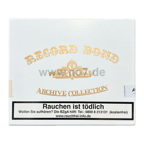 Principle Cigars Record Bond