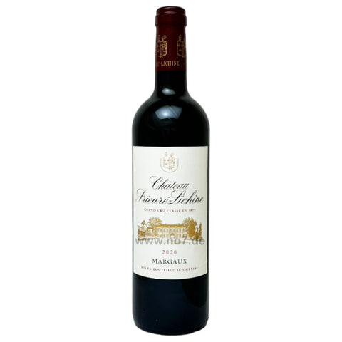 Chateau Prieure Lichine 2020 4ème Cru Classé Margaux  0,75l