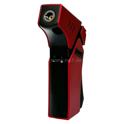 Passatore Jet-Feuerzeug GRAND PRIX rot/ schwarz