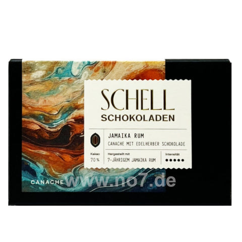 Schell Schokolade - Jamaica Rum, gefüllte Schokolade 100g