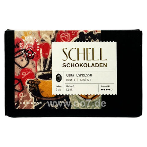 Schell Schokolade - Cuba Espresso 50g