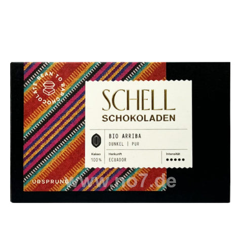 Schell Schokolade - Bio Arriba Pur 50g