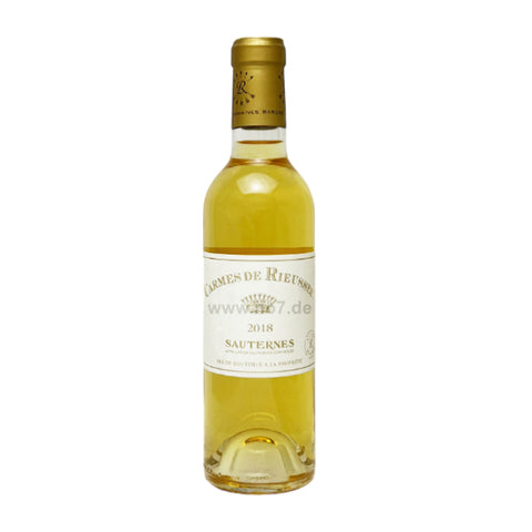 Carmes du Rieussec 2018 Sauternes - Chateau Rieussec 0,375l