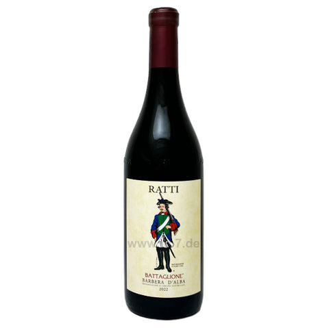 Barbera d´Alba BATTAGLIONE DOC 2022 - Ratti  0,75l