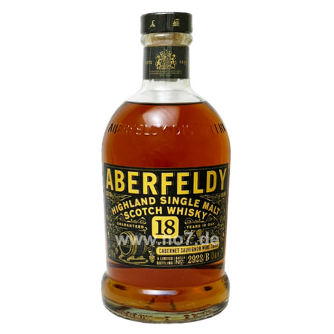 Aberfeldy 18 Years Old Napa Valley Red Wine Casks Finish  0,7l