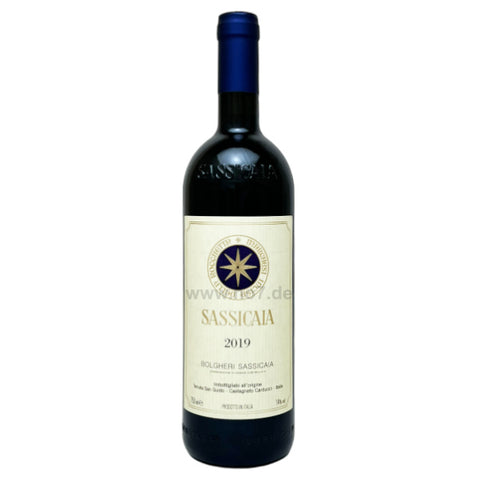 Sassicaia 2019 Bolgheri DOC  - Tenuta San Guido 0,75l