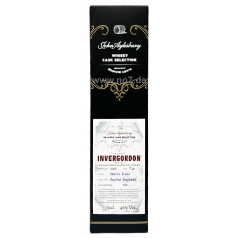 Invergordon 17 YEARS 2005 Single Grain John Aylesbury Private Cask Selection 0,7l