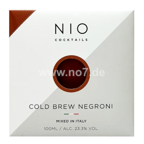 NIO Cocktails Cold Brew Negroni  0,1l