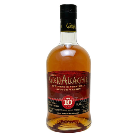 GlenAllachie 10 Y.O. Ruby Port Finish Germany Exclusive 0,7l