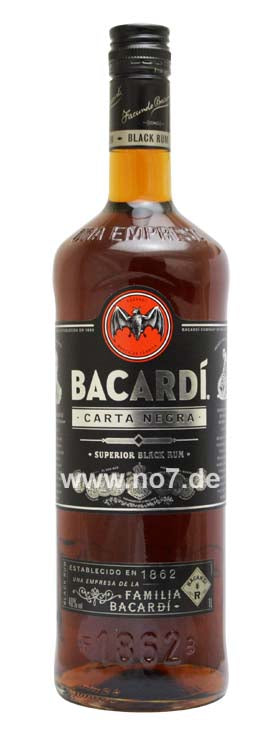 Bacardi Carta Negra 1,0l