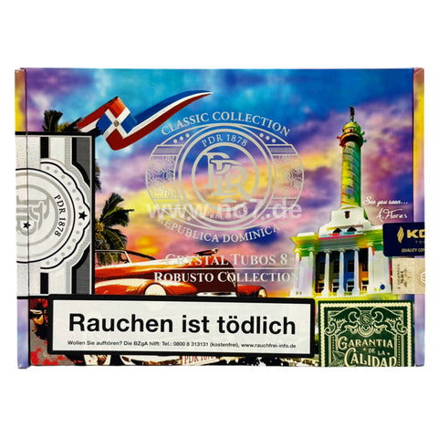 PDR 1878 Shade Grown Robusto Crystal Tubo