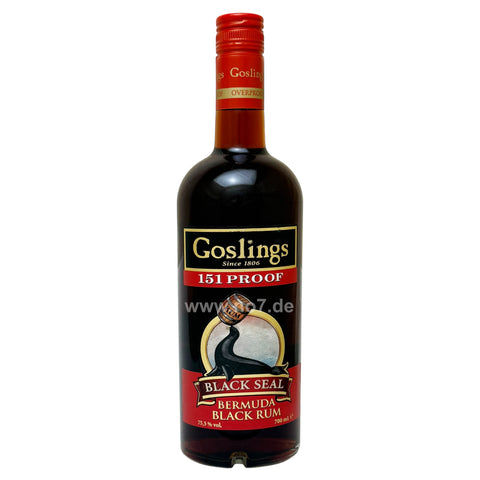 Goslings 151 Proof Rum 0,7l